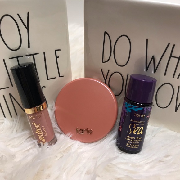 New!Tarte Blush,Rainforest of the Sea & Matte Lip - Picture 1 of 8